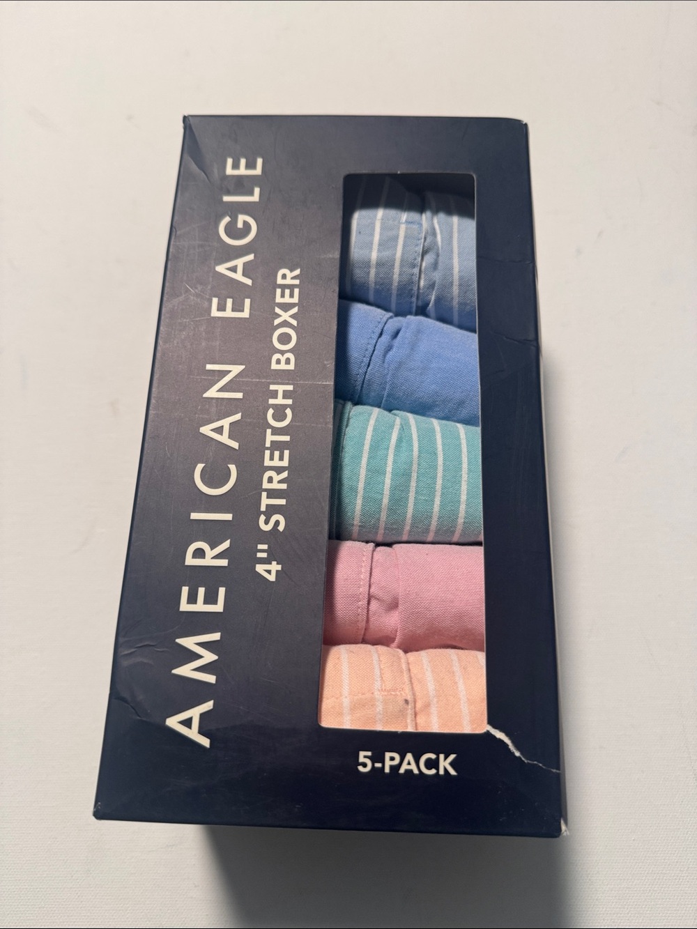 American Eagle Boxers Mens Large 5 Pack